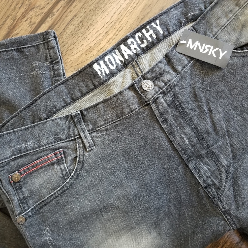 Monarchy Nordstrom distressed jeans